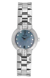 Concord LaScala Blue Dial Diamond Watch