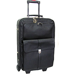 Amerileather 21-inch Leather Brief Carry-on