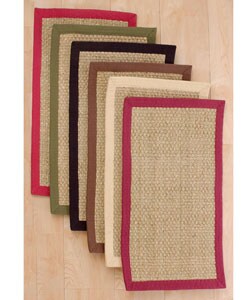 Basketweave Seagrass Rug (8' x 10')