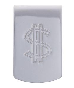 Sterling Silver Dollar Sign Money Clip