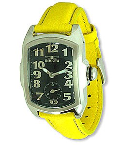 Invicta Women's Lupah Yellow Strap Watch
