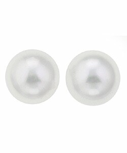 DaVonna 14k Gold South Sea Cultured Pearl Earrings (11-12 mm)