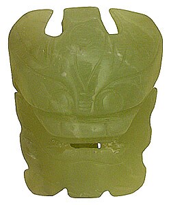 Jade Buddhist Spirit Masks (Set of 6)
