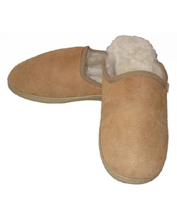 Amerileather Genuine Double Faced Shearling House Slippers