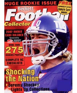 Beckett Football Card Monthly
