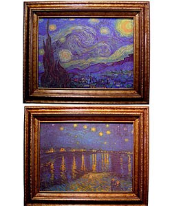 Vincent van Gogh Starry Night Framed Canvas Collection