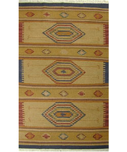 Tahoe Wool Flat Weave Rug (5' x 8')