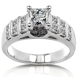 14k Gold 1ct TDW Princess Diamond Ring (GH/ I1)