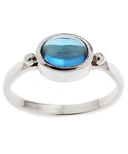 Sterling Silver BlueTopaz Ring