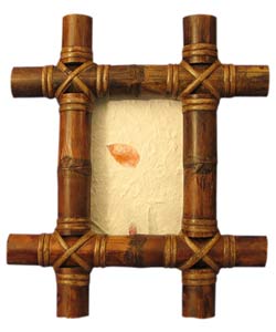 Handcrafted Bamboo Photo Frame