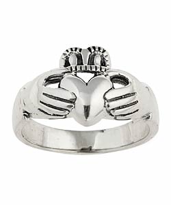 Sterling Silver Claddagh Ring