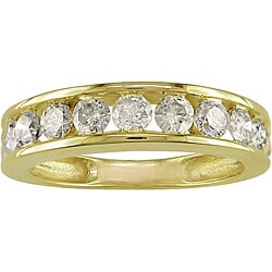 14k Gold 1ct TDW Diamond Band (H-I/ I2-I3)