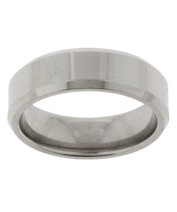 Men's Titanium Polished Band (7 mm)