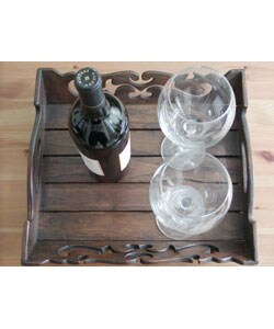Teak Wood Serving Tray (Thailand)