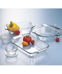 Anchor Hocking Expressions 10-piece Glass Ovenware Set