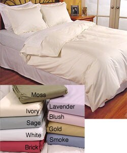 Egyptian Cotton 400 Thread Count Oversized Duvet Cover Set
