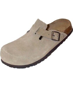Betula Rock Taupe Suede Clog