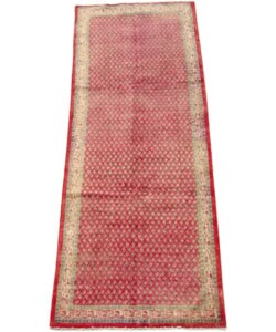 HamadanHand-knotted Red/IvoryRunner 3'5x10' (Iran)