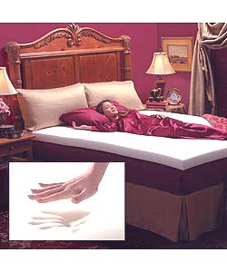 Memory Foam 3-inch Mattress Topper