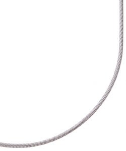 14k White Gold 18-inch Snake Chain (1 mm)
