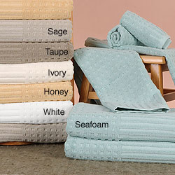Spa Bath Egyptian Cotton Towels (Set of 6 - Sage Green)