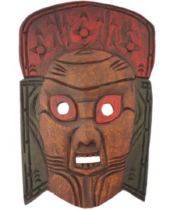 Hunter Tribal Mask Wall Hanging