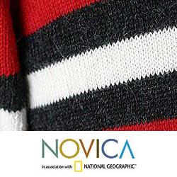 Men's Alpaca Wool 'Andean Adventure' Sweater (Peru)