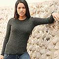 Women's Alpaca Wool 'Onyx Charm' Sweater (Peru)