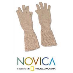 Alpaca Wool 'Winter Queen' Gloves (Peru)