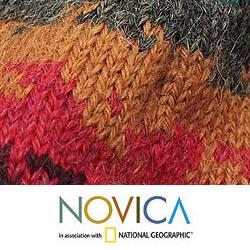 Alpaca Wool 'Andean Twilight' Hat (Peru)