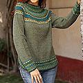 Alpaca Wool 'Inca Valley' Sweater (Peru)