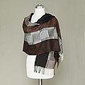 Alpaca 'Andean Cocoa' Shawl (Peru)