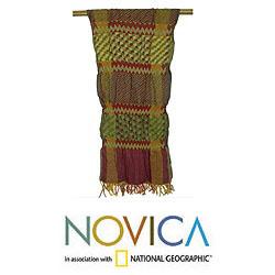 Wool 'Festive Colors' Scarf (India)