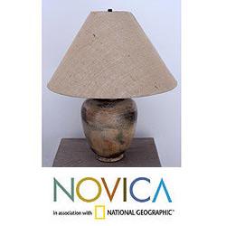 Ceramic 'Sands of Light' Table Lamp (Mexico)