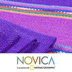 Set of 4 Cotton 'Zunil Inspired' Placemats and Napkins (Guatemala)