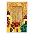Handcrafted Pinewood 'Homeland' Photo Frame (El Salvador)