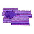 Set of 4 Cotton 'Zunil Inspired' Placemats and Napkins (Guatemala)