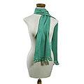 Cotton 'Cenote' Scarf (Guatemala)