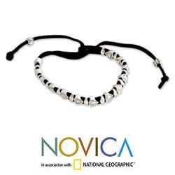 Sterling Silver 'Forward Vision' Wrap Bracelet (Indonesia)