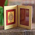 Cotton and Wood 'Delhi Glitz' Photo Frame (India)
