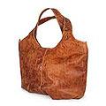 Leather 'Urban Honey' Large Hobo Bag (Mexico)