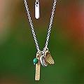 Sterling Silver 'Imagine If' Necklace (Indonesia)
