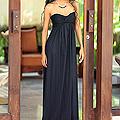Rayon 'Black Bali Empress' Maxi Dress (Indonesia)
