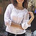 Cotton 'Summer Breeze' Blouse (India)