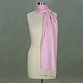 Wool and Silk Blend 'Pink Perfection' Scarf (India)