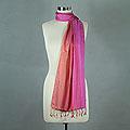 Handcrafted Silk 'Indian Rainbow' Scarf (India)
