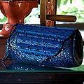 Rayon 'Atitlan Romance' Beaded Medium Clutch Handbag (Guatemala)