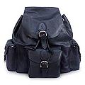 Leather 'Black Deluxe' Backpack (Mexico)