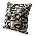 Cotton 'Antigua Parallels' Cushion Cover (Guatemala)