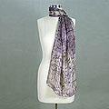 Silk 'Lavender Mood' Scarf (India)